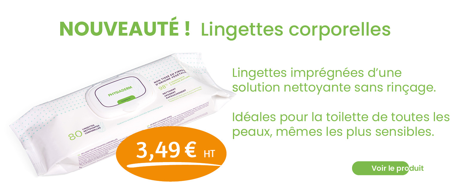 Lingettes corporelles